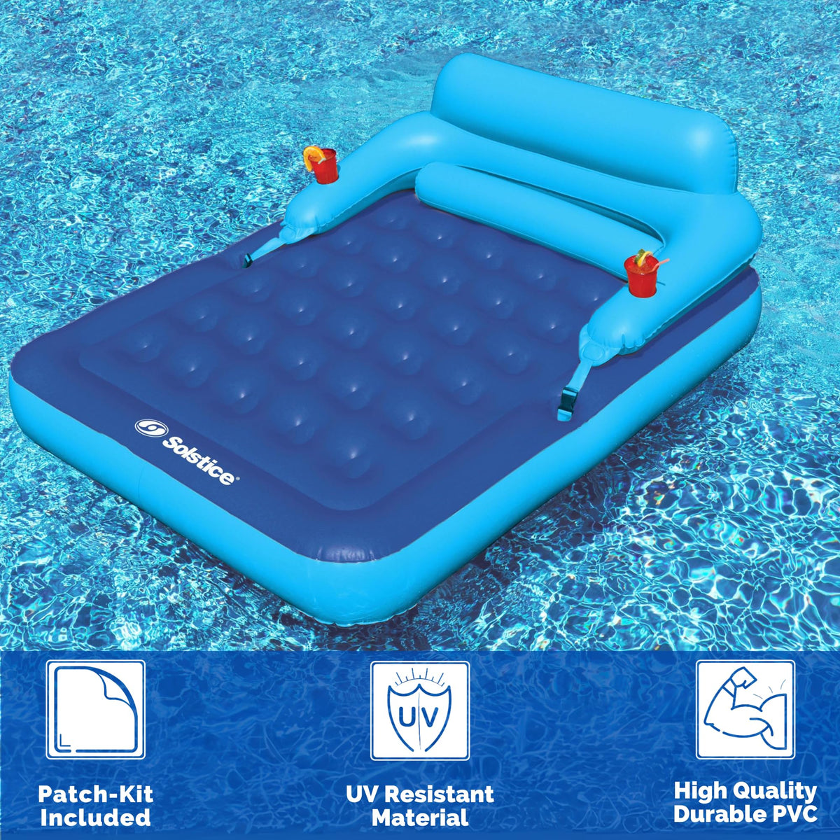 Inflatable Pool Lounger Raft X7089